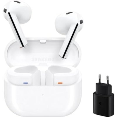 Samsung Galaxy Buds3 blanco cancelación ruido audio 360