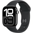 Apple Watch Series 10 GPS 42mm aluminium noir de jais