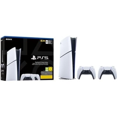 Playstation 5 consola digital modelo slim 2 mandos inalámbrico Dualsense