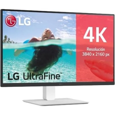 LG 27US550-W blanco UHD 32 pulgadas FreeSync monitor
