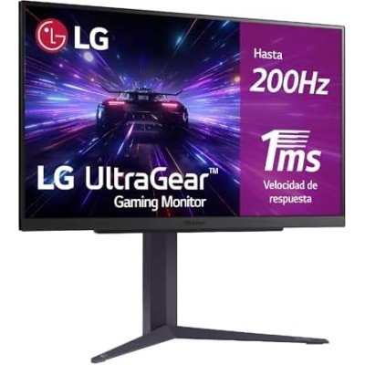 LG 27GS85Q-B Ultragear gaming morado grisáceo 27" 200Hz 1ms