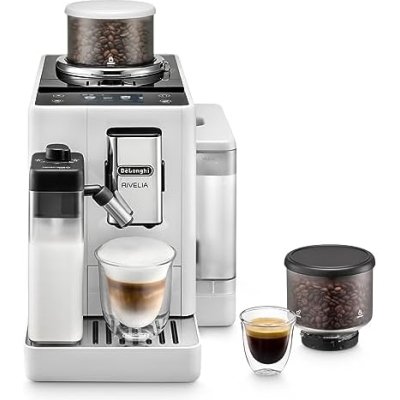 De'Longhi Rivelia EXAM440.55.W blanco ártico cafetera superautomática LatteCrema Hot 16 recetas