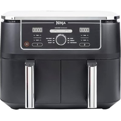Ninja Foodi AF400EU freidora de aire doble negro 9,6L