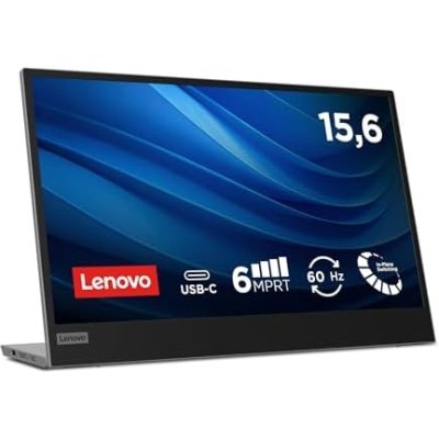 Lenovo L15 Monitor Portátil gris 15.6" FullHD IPS USB-C