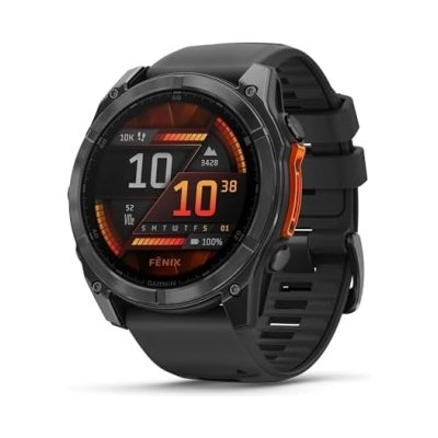 Garmin fēnix ​​8-51mm negro GPS Multideporte AMOLED linterna LED