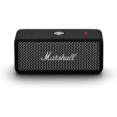 Marshall Emberton II negro y acero Bluetooth portátil IP67 30+ horas