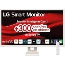 LG 32SR50F-W blanco 32 pulgadas full HD WebOS 23 monitor