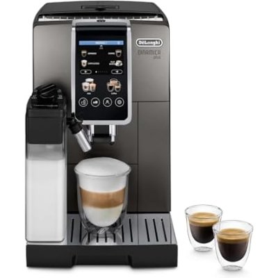 De'Longhi Dinamica Plus ECAM380.95.TB titanio/negro LatteCrema 1450W