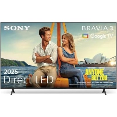 Sony BRAVIA 3 K65S32 Negro 65 pulgadas Direct LED Google TV