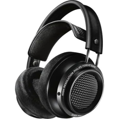 Philips Fidelio X2 negro auriculares con cable alta resolución abiertos por detrás