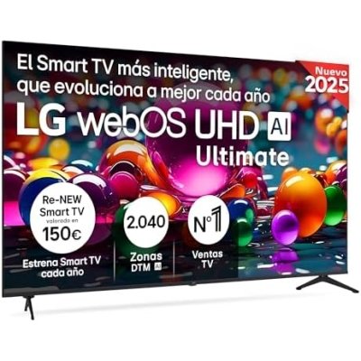 LG 86UA75006LA negro 86" UHD 4K WebOS 25 HDR10 Pro