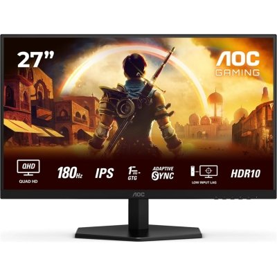 AOC Q27G42XE Monitor Gaming 27" QHD, 180 Hz