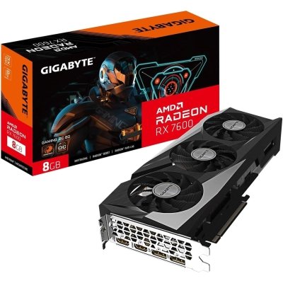 AMD Radeon RX 7600 8GB - Gigabyte Gaming OC