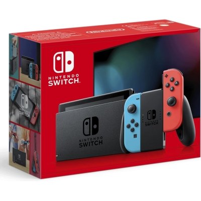 Nintendo Switch OLED Azul Neón/Rojo Neón